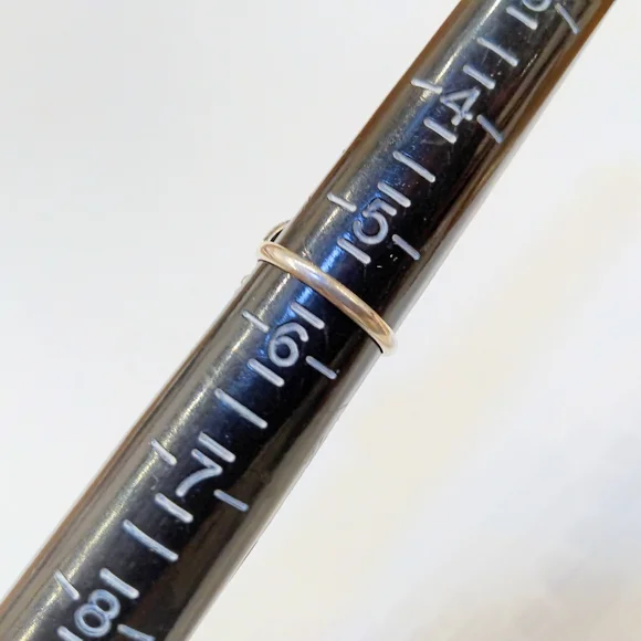 Sterling Genuine Turquoise Ring Size 5 1/2 - Picture 5 of 5